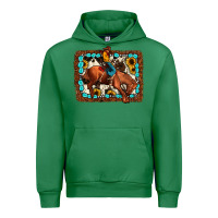 Emerald rodeo cowboy Urban Hoodie - JahusDesignShop