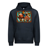 Navy rodeo cowboy Urban Hoodie - JahusDesignShop