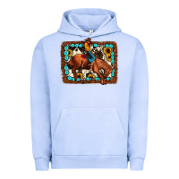 Pigment Grape Ice rodeo cowboy Urban Hoodie - JahusDesignShop
