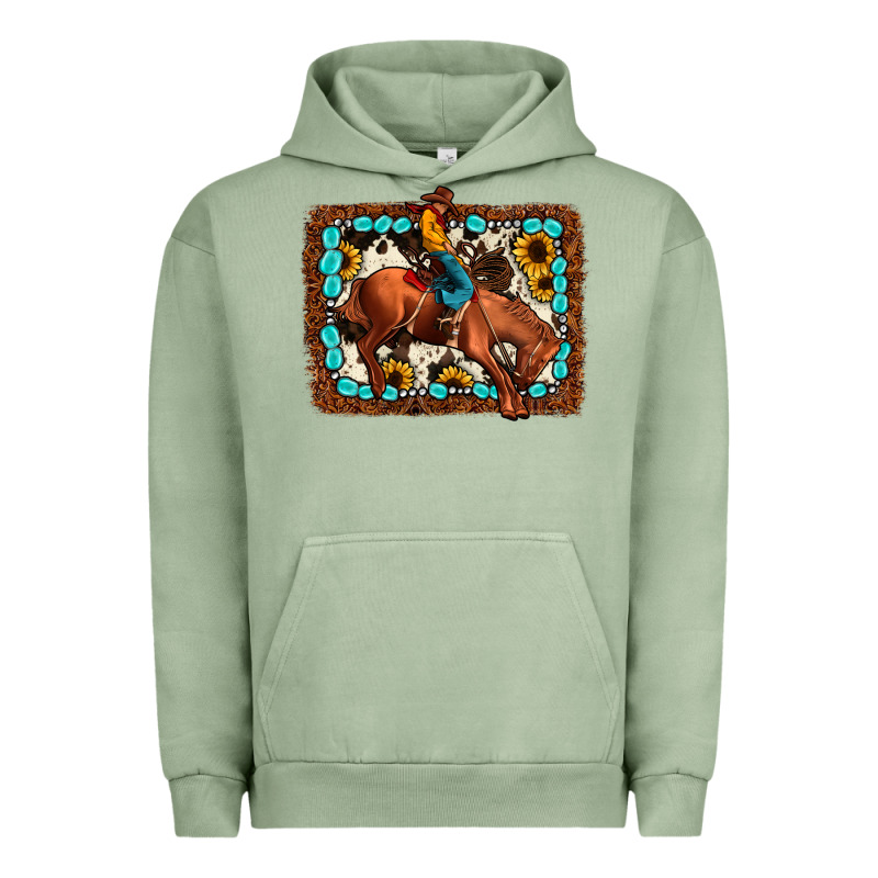 Rodeo Cowboy Urban Hoodie by JahusDesignShop | Teevron