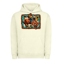 Pigment Pistachio rodeo cowboy Urban Hoodie - JahusDesignShop