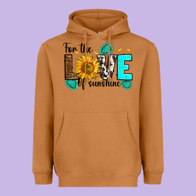 Heavyweight Hoodie for the love of sunshine