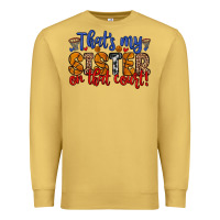 Antique Gold that s my sister on that court Premium Sweatshirt - Zillion Design Studio