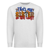 Oatmeal Heather that s my sister on that court Premium Sweatshirt - Zillion Design Studio