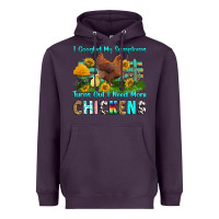 Plum i googled my symptoms turns out i need more chicke Heavyweight Hoodie - RanaPortraitStore