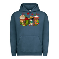 Pigment Midnight Navy cinco de mayo coffee cups Urban Hoodie - Jasminsmagicworld