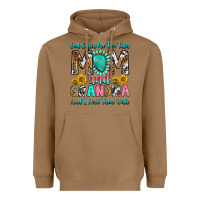 Toasted Coconut god gifted me two titles mom and grandma and i roc Heavyweight Hoodie - RanaPortraitStore