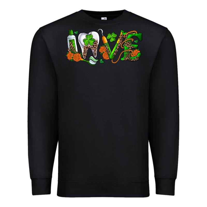 Dental Love St Patricks Day Premium Sweatshirt by RanaPortraitStore | Teevron