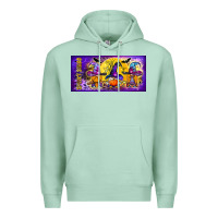 Spooky Squad Mug Premium Hoodie | Teevron