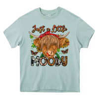 Arona Just a Little Moody Heavy Core Tee - CowhideDigitalArt