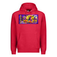 Cardinal spooky squad mug Premium Hoodie - BundleAndBundleShop