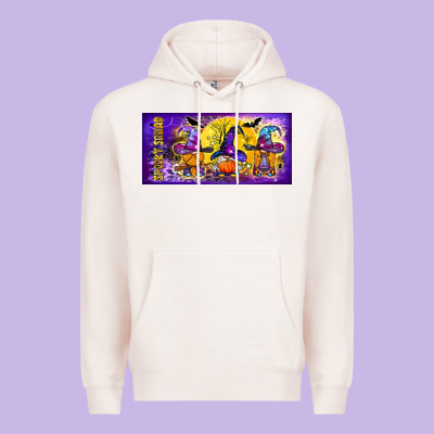 Spooky Squad Mug Premium Hoodie Designed By Bundleandbundleshop