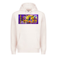 Pale Pink spooky squad mug Premium Hoodie - BundleAndBundleShop