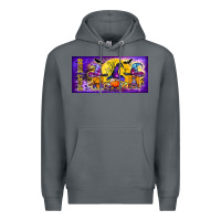 Rock spooky squad mug Premium Hoodie - BundleAndBundleShop