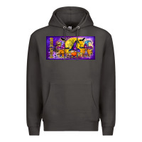 Smoke spooky squad mug Premium Hoodie - BundleAndBundleShop