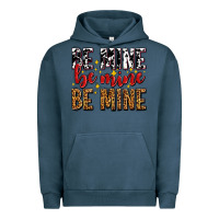 Pigment Midnight Navy be mine be mine be mine Urban Hoodie - AdoDesignShop