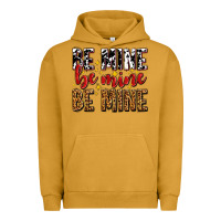 Pigment Peanut Butter be mine be mine be mine Urban Hoodie - AdoDesignShop