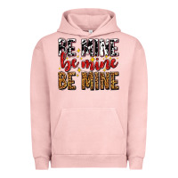 Pigment Salmon be mine be mine be mine Urban Hoodie - AdoDesignShop