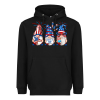Black fourth of july gnomes Heavyweight Hoodie - RanaPortraitStore