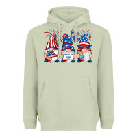 Matcha fourth of july gnomes Heavyweight Hoodie - RanaPortraitStore