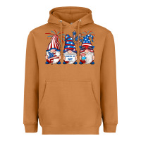 Meerkat fourth of july gnomes Heavyweight Hoodie - RanaPortraitStore