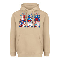 Mushroom fourth of july gnomes Heavyweight Hoodie - RanaPortraitStore