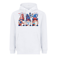 White fourth of july gnomes Heavyweight Hoodie - RanaPortraitStore