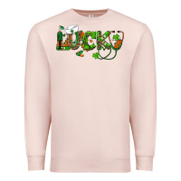 Pale Pink st patricks day lucky nurse Premium Sweatshirt - RanaPortraitStore