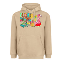 Mushroom float drink tan repeat Heavyweight Hoodie - RanaPortraitStore