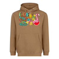 Toasted Coconut float drink tan repeat Heavyweight Hoodie - RanaPortraitStore