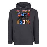 Smoke red white boom monster truck Heavyweight Hoodie - RanaPortraitStore