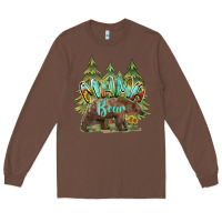 Chestnut mama bear trees Long Sleeve Tee - BarkalooDesign