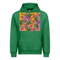 Emerald dinosaur brontosaurus Urban Hoodie - Artiststas