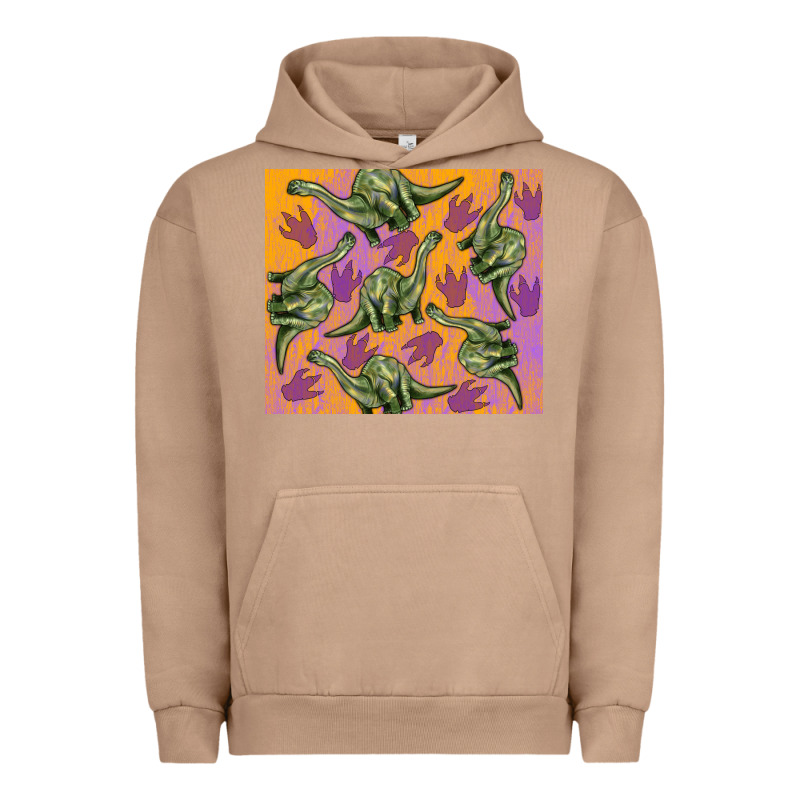 Dinosaur Brontosaurus Urban Hoodie by Artiststas | Teevron