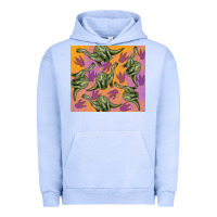 Pigment Grape Ice dinosaur brontosaurus Urban Hoodie - Artiststas