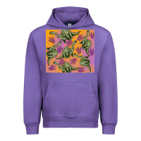Tulip dinosaur brontosaurus Urban Hoodie - Artiststas