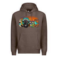 Coffee love black angus indian headdress Premium Hoodie - JahusDesignShop