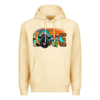 Pina Colada love black angus indian headdress Premium Hoodie - JahusDesignShop