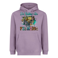 Lavender i'd rather be fishing Heavyweight Hoodie - RanaPortraitStore
