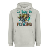 I'd Rather Be Fishing Heavyweight Hoodie | Teevron