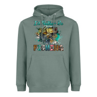 Sage i'd rather be fishing Heavyweight Hoodie - RanaPortraitStore