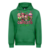 Emerald cafecito y chisme coffee cups Urban Hoodie - Jasminsmagicworld