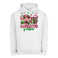 Pigment Lunar Rock cafecito y chisme coffee cups Urban Hoodie - Jasminsmagicworld