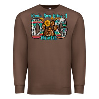 Chestnut kinda busy being a dog mom Premium Sweatshirt - Zillion Design Studio