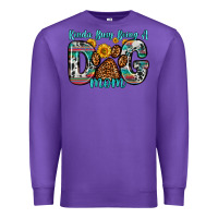 Purple kinda busy being a dog mom Premium Sweatshirt - Zillion Design Studio
