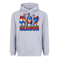 Heather Grey tis' the season Heavyweight Hoodie - RanaPortraitStore