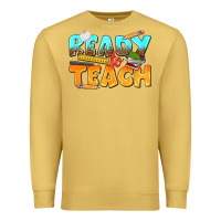 Antique Gold ready to teach Premium Sweatshirt - texasbilliewilder