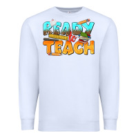 White ready to teach Premium Sweatshirt - texasbilliewilder