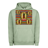 Pigment Oil Green our lady of guadalupe tumbler Urban Hoodie - JahusDesignShop