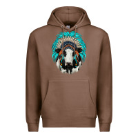 Chestnut holstein indian headdress Premium Hoodie - JahusDesignShop